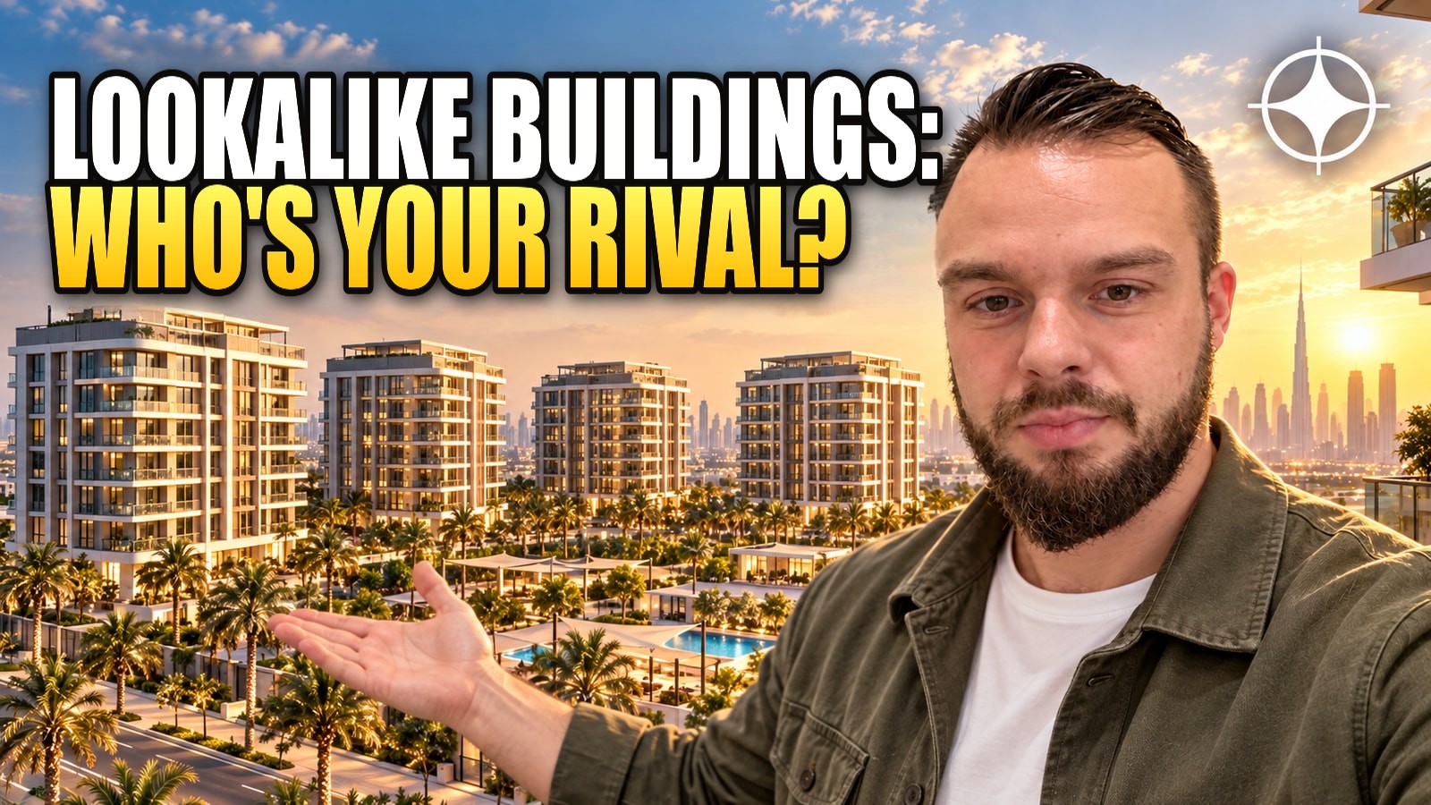 TownX: when a developer builds four similar towers in one district