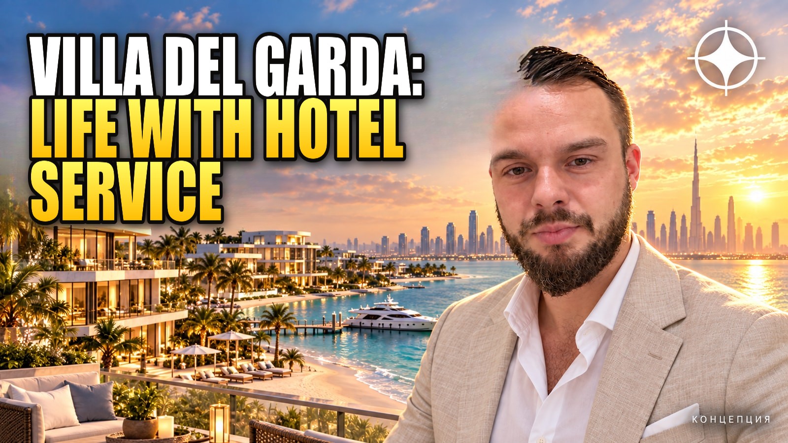 Villa Del Garda on Dubai Islands: 50 Residences and Hotel-Level Service