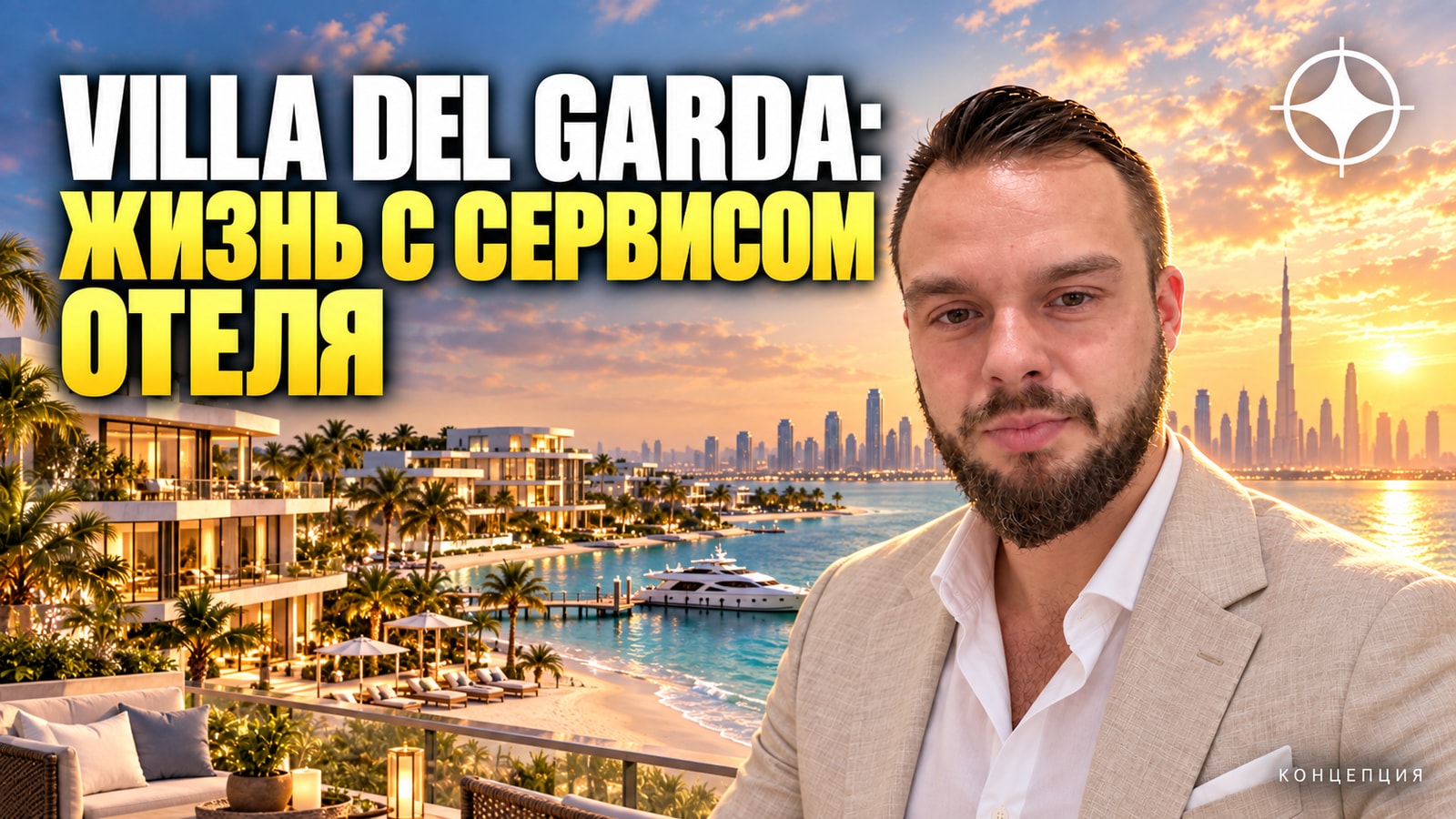 Villa Del Garda на Dubai Islands: 50 резиденций и сервис уровня отеля