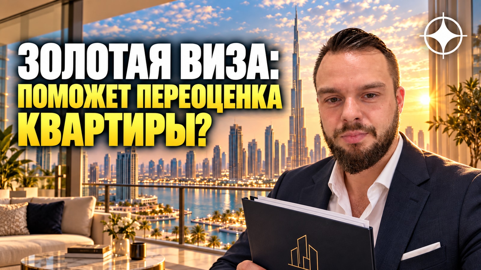 Золотая виза по новой оценке квартиры в Дубае: как переоценка поднимает объект до порога 2 млн