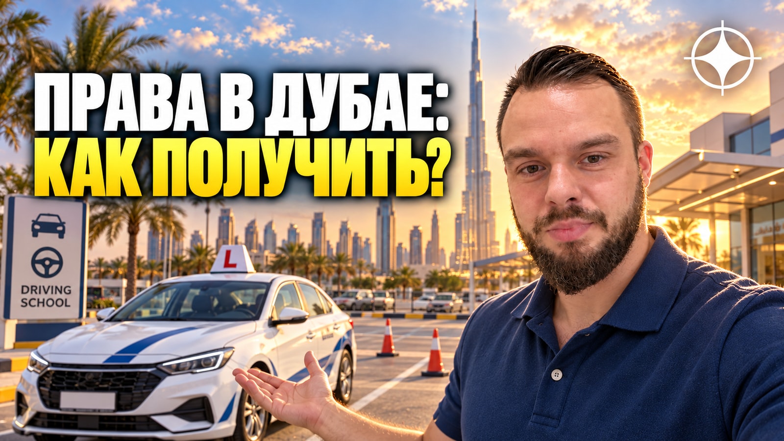Водительские права в Дубае для иностранца в 2026 году: обмен, Golden Chance, автошкола и стоимость