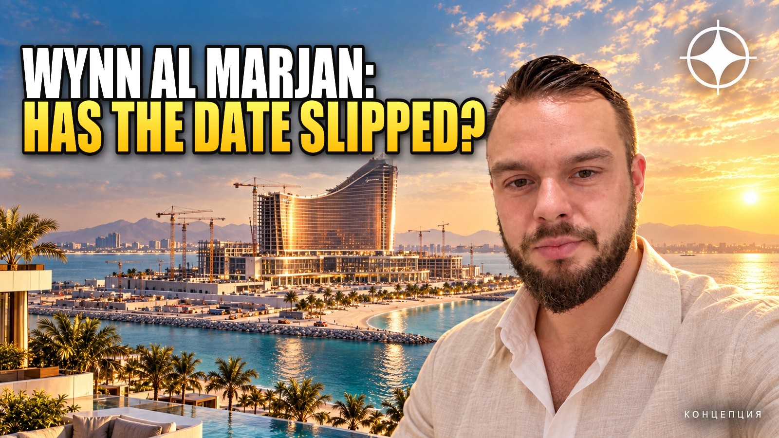 Wynn Al Marjan Island: opening moves to September 2027 as budget rises to about $5.7bn