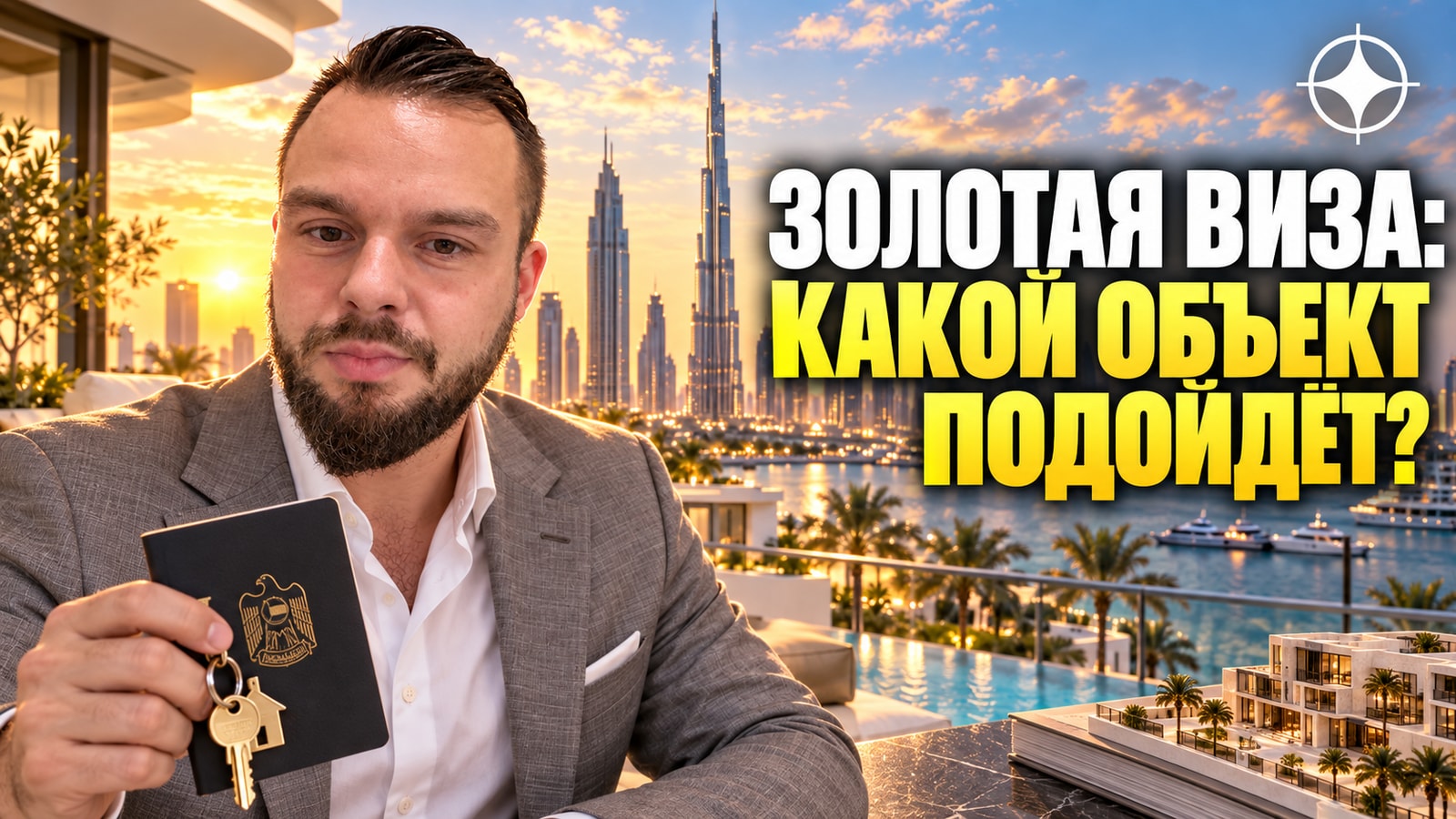 Золотая виза ОАЭ за недвижимость в 2026: ипотека, офф-план и разница между Дубаем, Абу-Даби и РАК