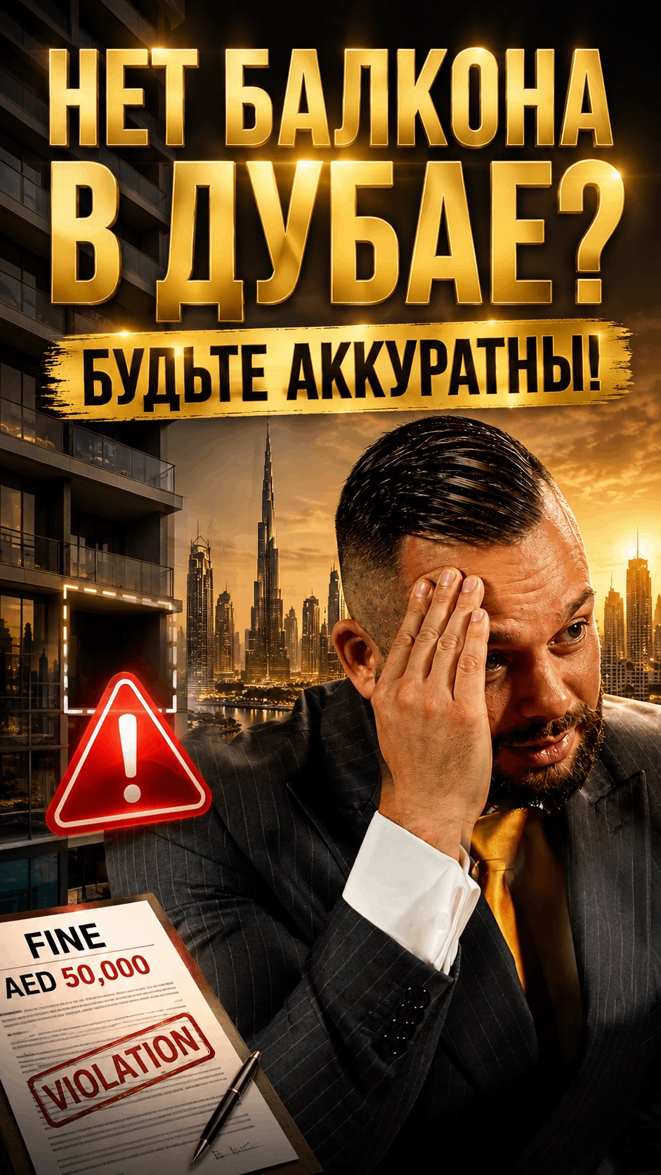 Нет балкона — проверьте, открываются ли окна