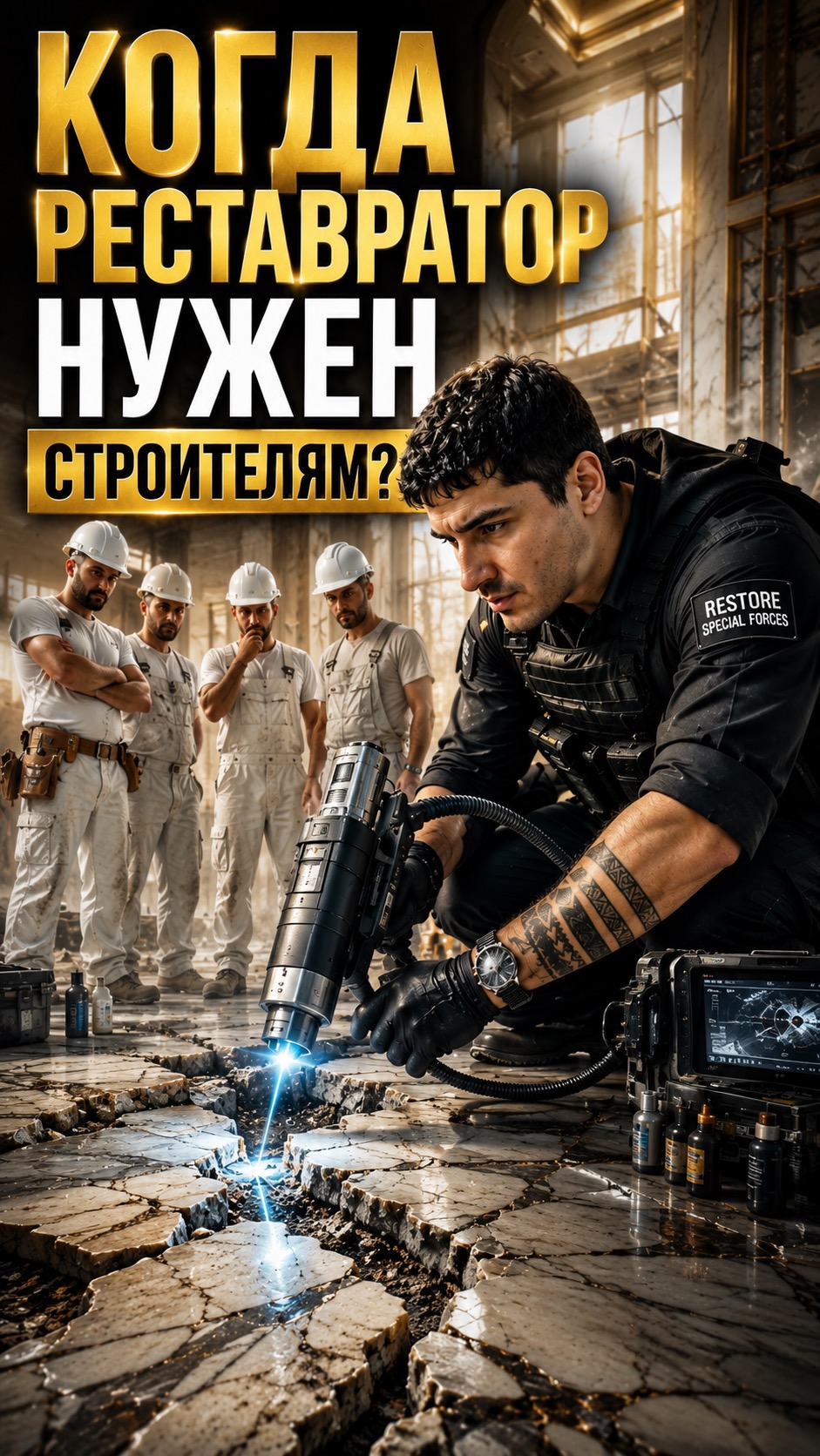 Когда реставратор нужен строителям