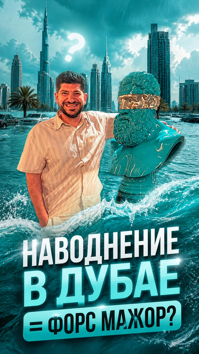 Считается ли наводнение в Дубае форс-мажором: что говорят договоры и практика