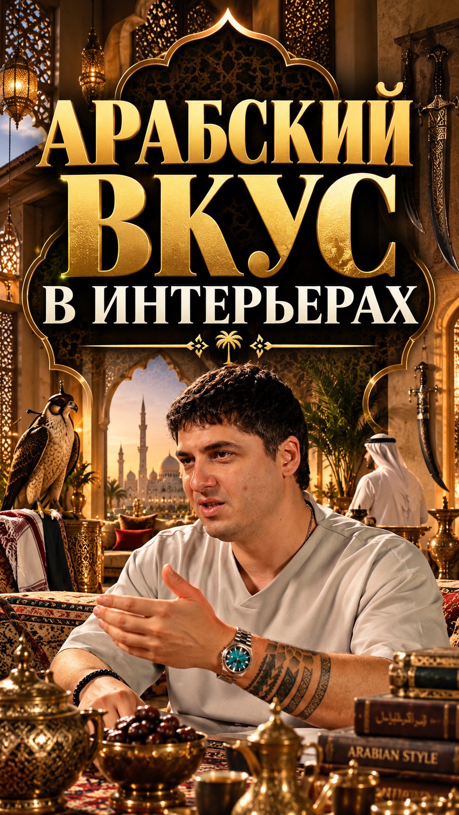 Арабский вкус в интерьерах: от золота к тихой роскоши
