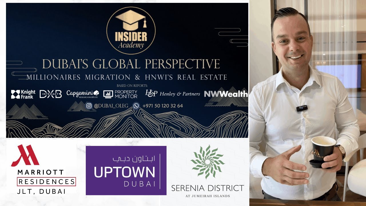 Миграция миллионеров в Дубай и проекты Marriott JLT, Uptown, Serenia Palm