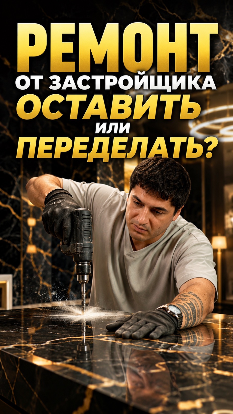 Отделка от застройщика в Дубае: оставлять или переделывать