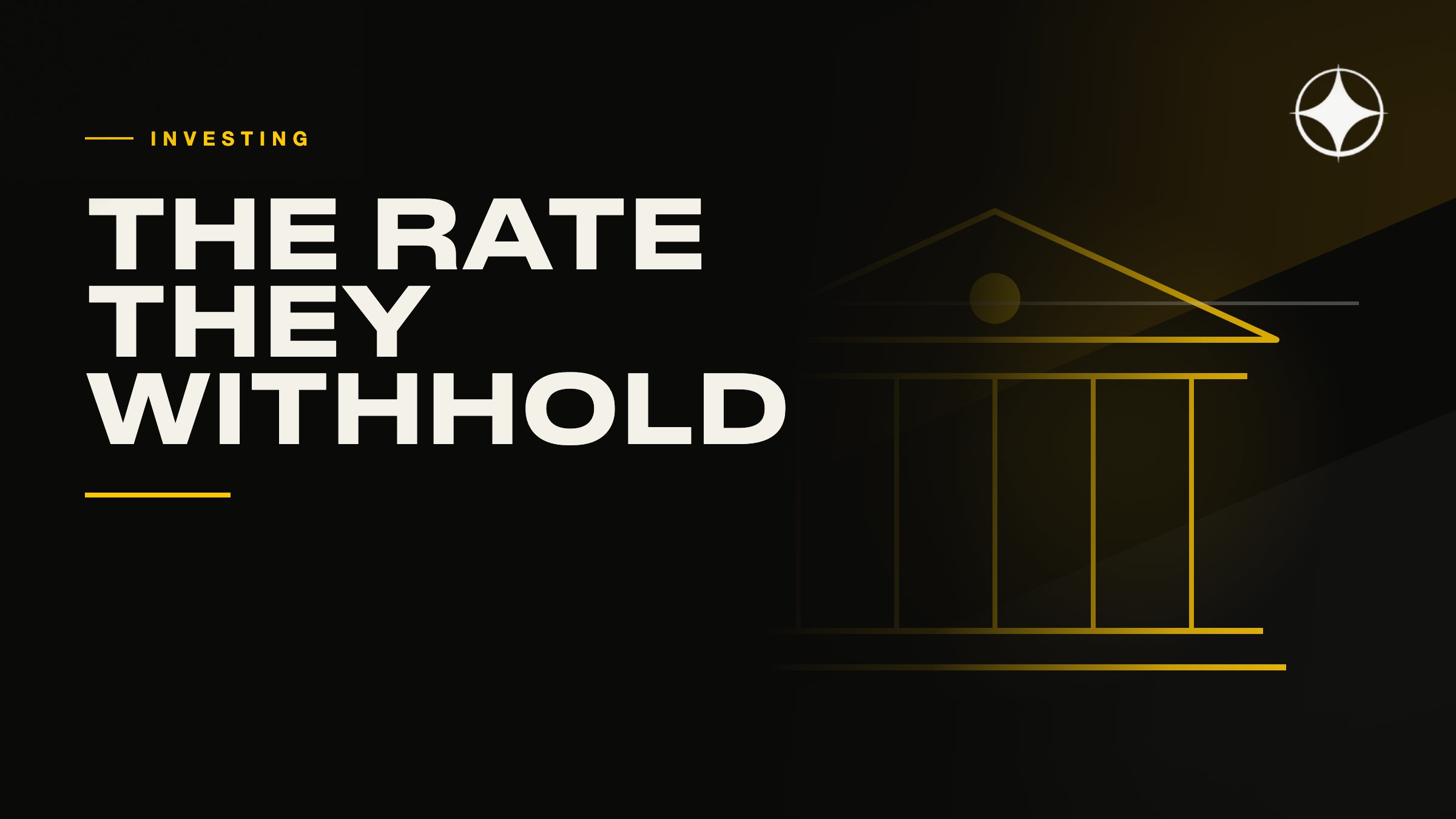 Your brokerage account and the rate they withhold