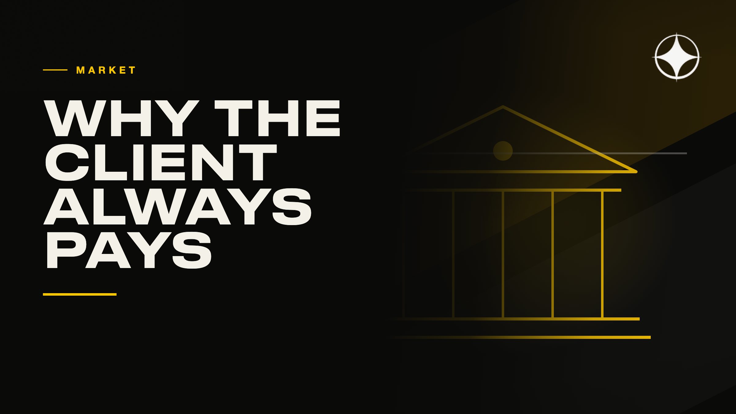 Referral networks: why the client always pays for them