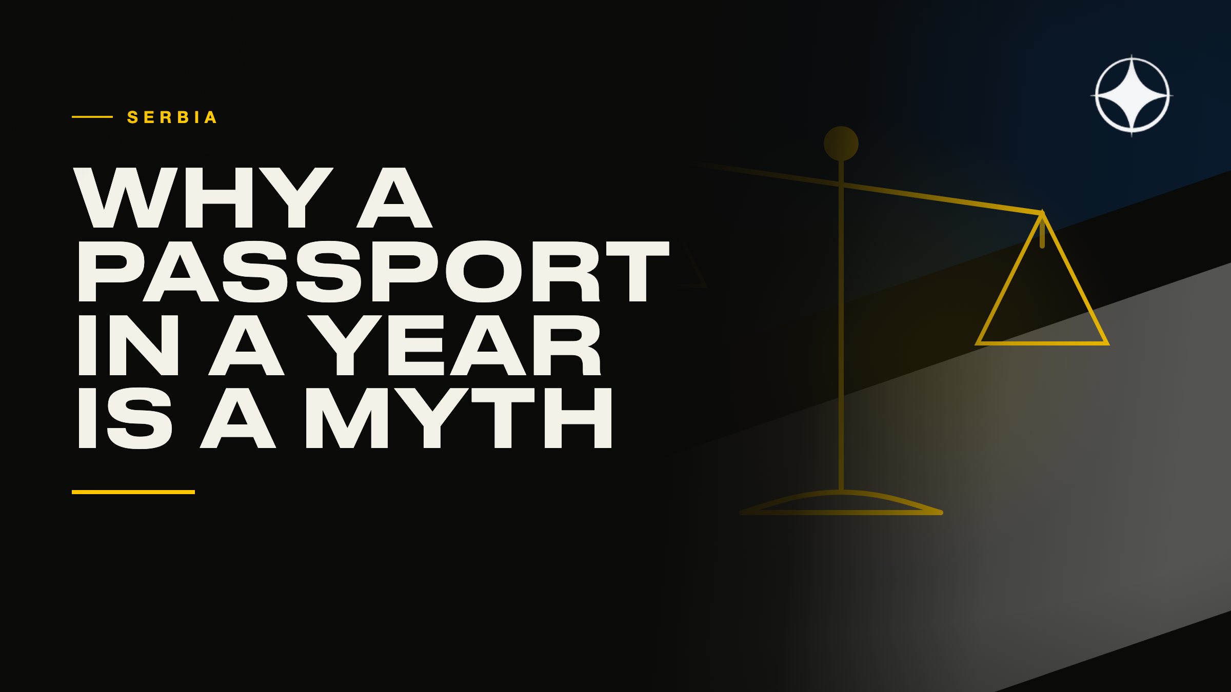 Serbia and the Balkans: why “a passport in a year” is a myth