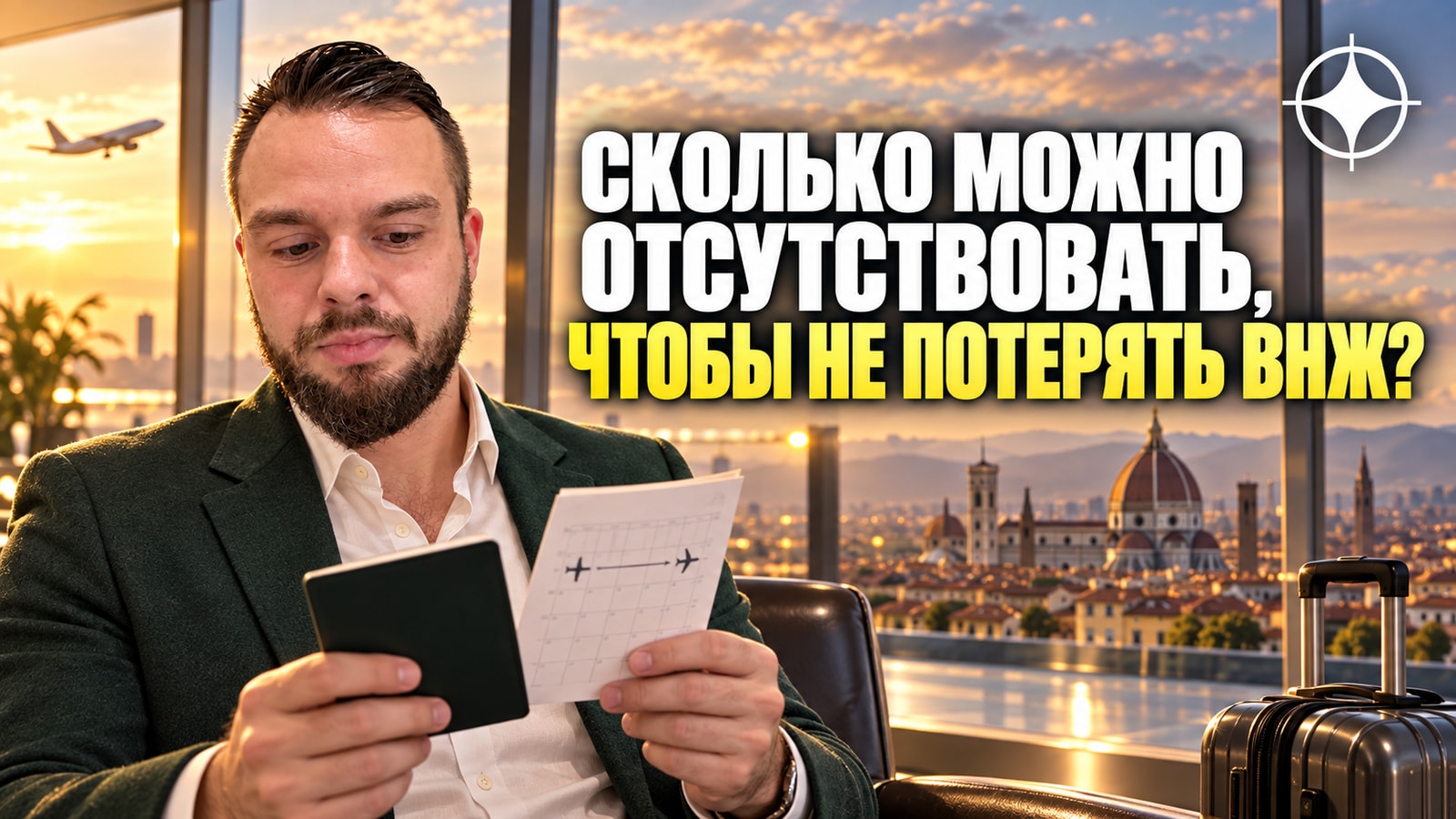 Сколько можно отсутствовать, чтобы не потерять ВНЖ