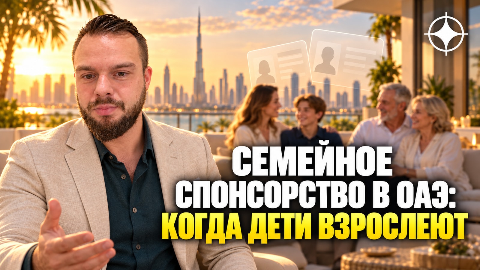 Спонсорство семьи в ОАЭ: что меняется, когда дети взрослеют