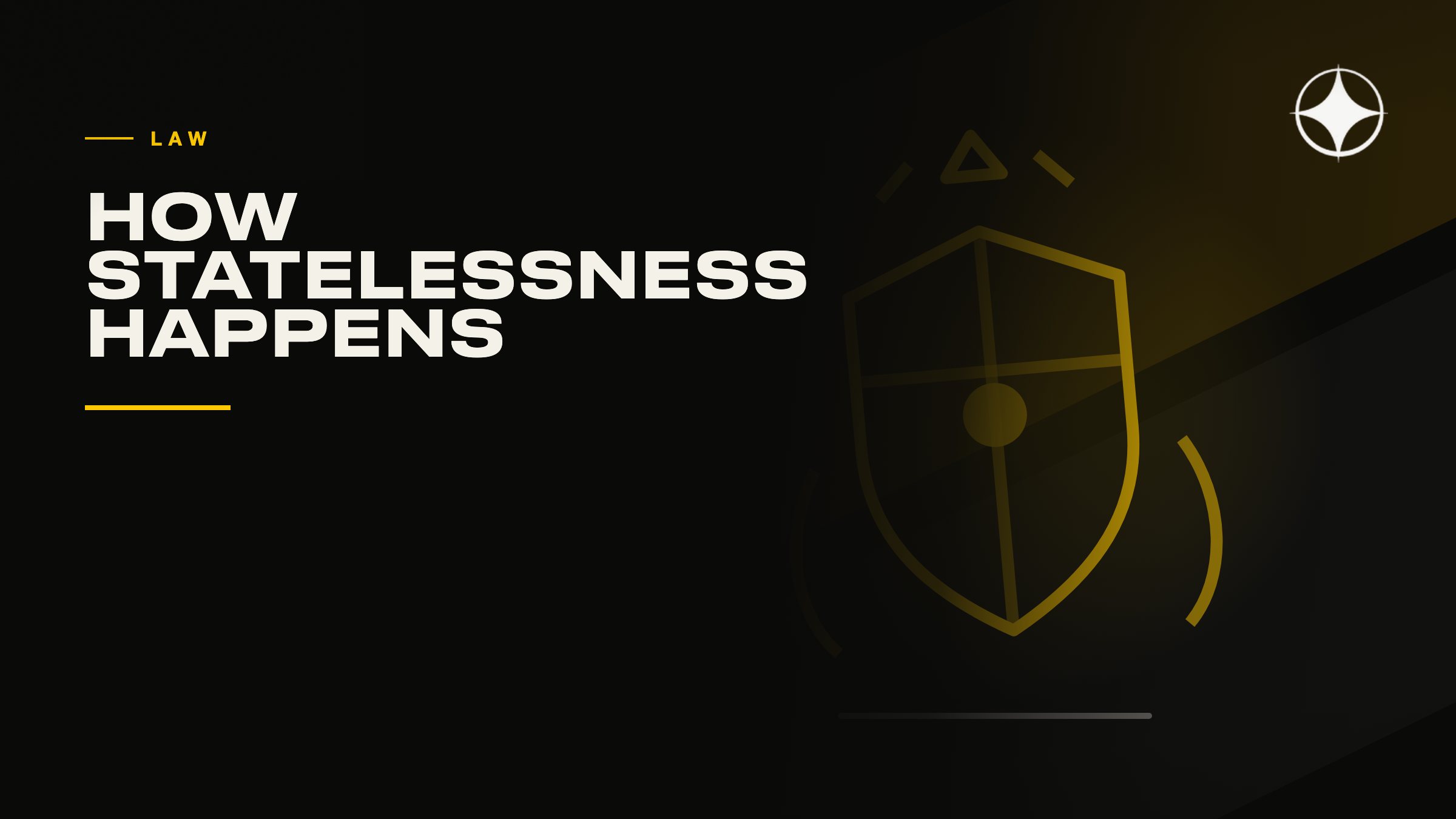 Statelessness: how it happens and why it matters to a planner