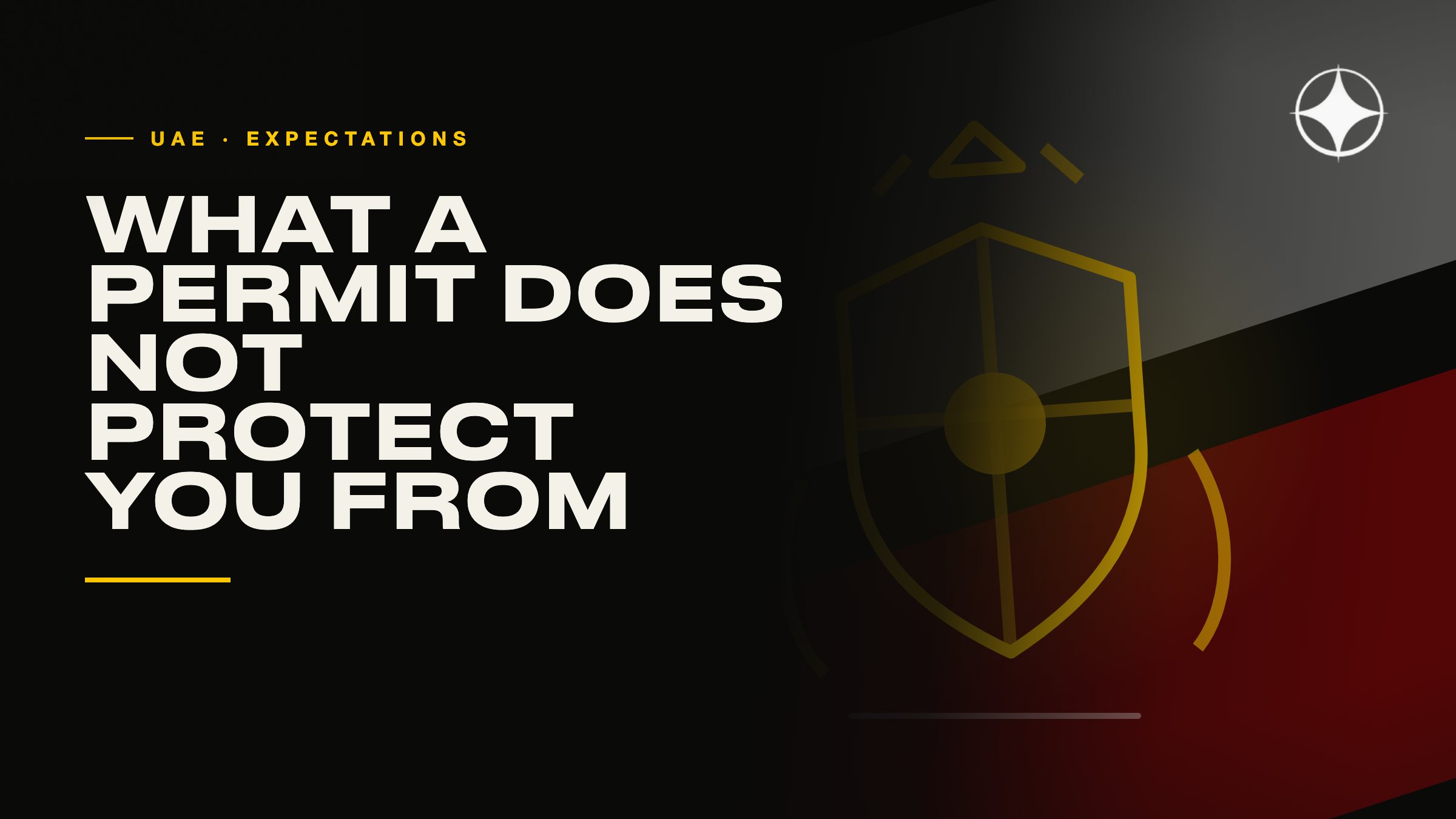 What a residence permit does not protect you from