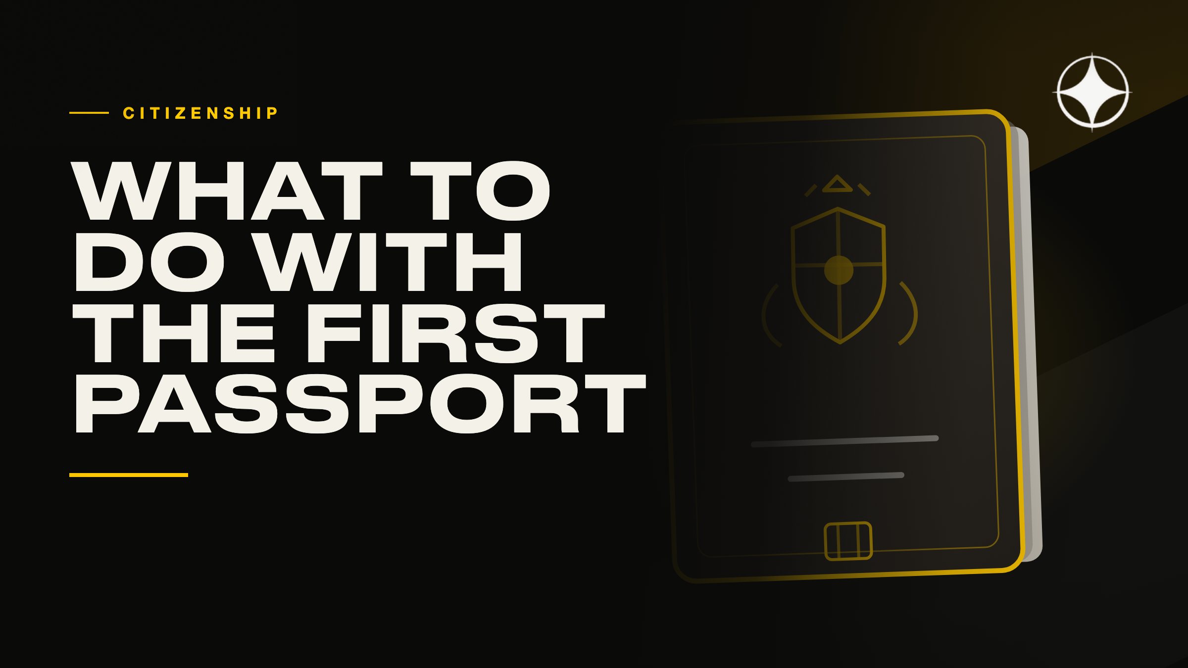 What to do with the first passport after acquiring a second